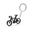 Black Bicycle Shaped Keyrings